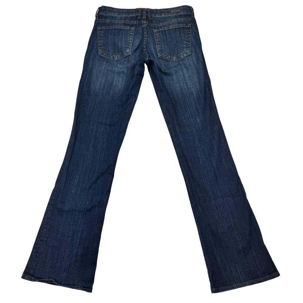 KUT from the Kloth Natalie High Rise Bootcut Jeans Dark Wash Blue Size 4
